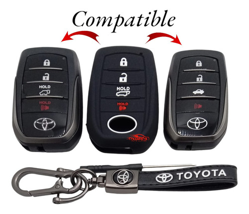 Estojo Para Chave Toyota Corolla Cross Hybrid Camry Cruiser