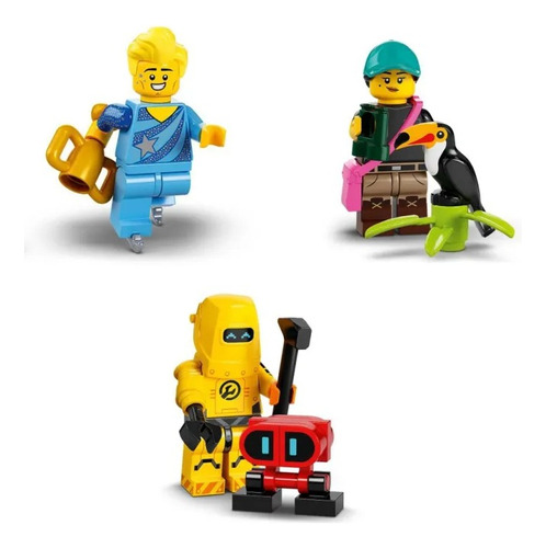 Lego 71032 Minifiguras Robot, Patinador Y Observadora Animal