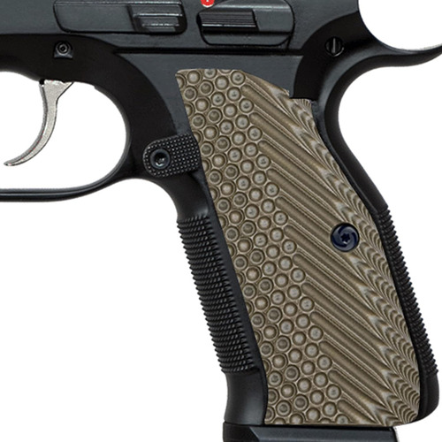 G10 Grips Para Cz Shadow 2 Tactical Cz-75 Slim Palm Ops Text