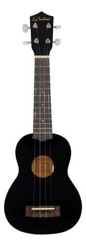 La Sevillana Svuke 100 Blk Ukulele Ukelele Soprano Con Funda Color Negro