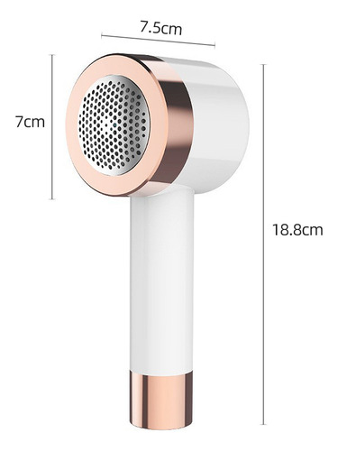 Tela Eléctrica Recargable Usb 2 En 1 Y Lint R, Color Blanco