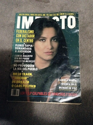 Revista Impacto Daniela Romo# 1793