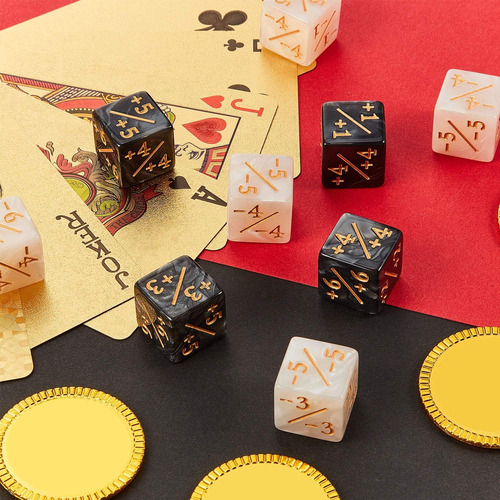 Conjunto De 48 Dados Y Contador Para Magic The Gathering