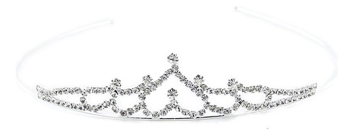 Tiara De Cristal Con Diamantes De Imitación, Gran Corona