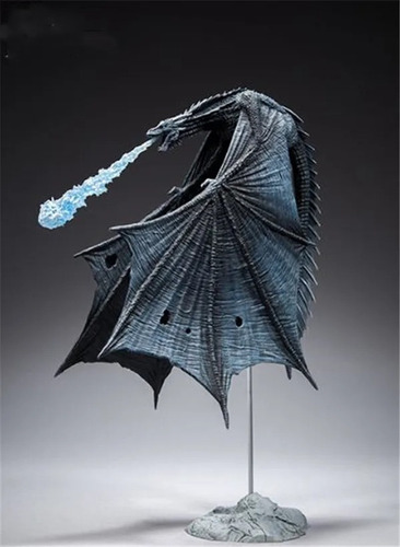 Figura De Acción Tv Viserion Ice Dragon Rhaegal, Modelo Muñe