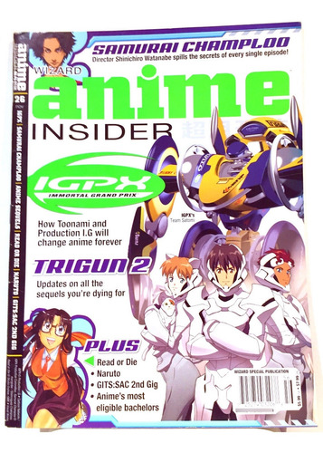 Revista Anime Insider Trigun 