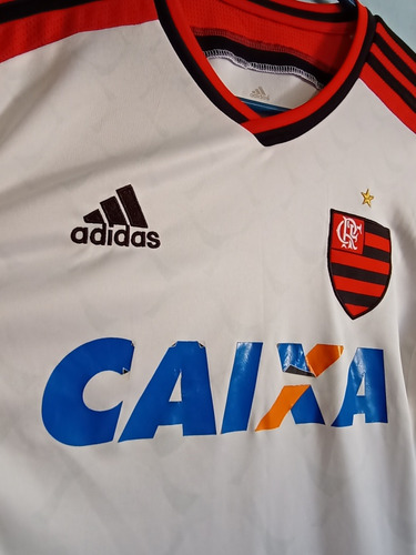 Camiseta Recambio Flamengo (brasil) 2014-2015, adidas (Usado)
