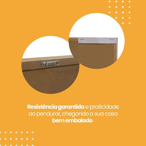 Quadro Nunca Foi Sorte, Sempre Foi Deus Modelo Religioso Wt