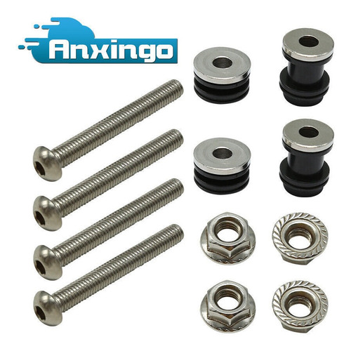 Detachable Sissy Bar Backrest Docking Hardware Kit Fit F Anx