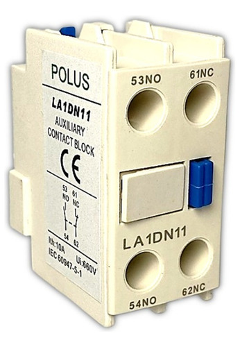 Ladn11 Bloco De Contato Auxiliar Contator Frontal 1na+1nf 
