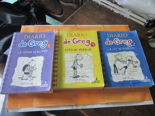 Diario De Greg 2,4,5 Ley De Rodrick Días De Perros La Cruda.