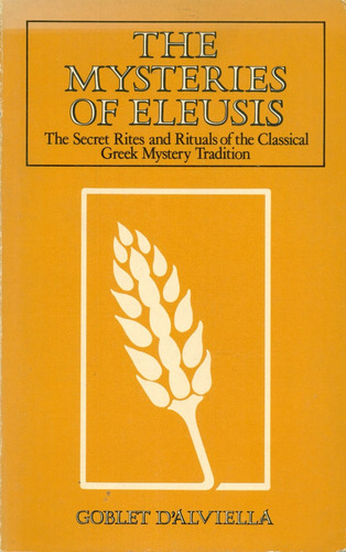 Goblet D'alviella : Los Misterios Del Eleusis Esoterismo