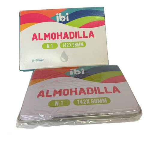 Almohadilla Metal P/sellos Ibi - 142 X 98 - Pack X 10 