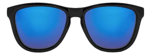 Gafas de sol Hawkers Sky One diseño Diamond Black armazón negro brillante y lente azul