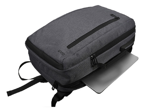 Mochila Manager Gris 15,6 + Funda Notebook Gris 15,6 Levo