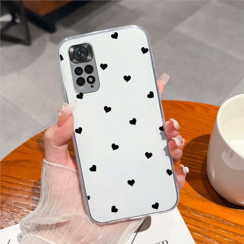 = Funda De Teléfono Para Redmi Note 11 11s 4g 5g Funda Protectora Antideslizante De Silicona Suave Transparente Para