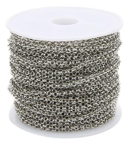 Cadena De Collar Multiusos Acero Inoxidable 2 Rollos/rollo