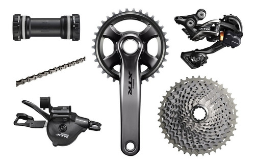 Grupo Transmisión Mtb Shimano Xtr M9000 1 X 11v - Ciclos