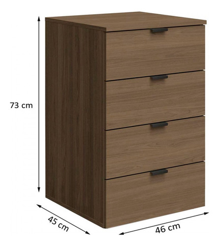 Conjunto Home Office Mesa Diretor 190 Cm E Gaveteiro Munique