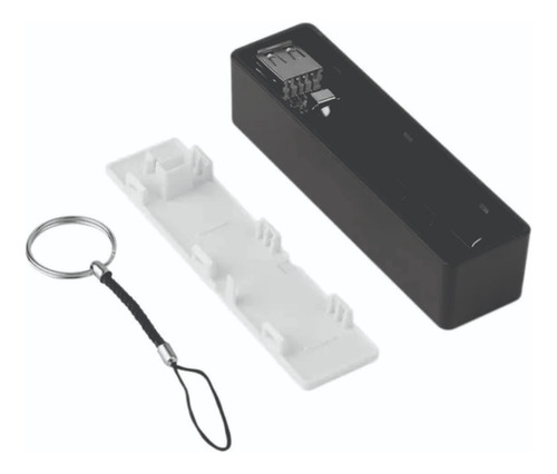 Power Bank Portátil Con Llavero 3600 Mah Varios Colores