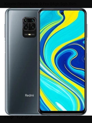 Redmi Note 9 Pro 64gb Lacrado + Película De Vidro!