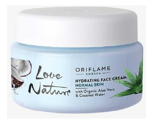 Oriflame Crema Facial Hidratante De Aloe Vera Y Agua De Coco