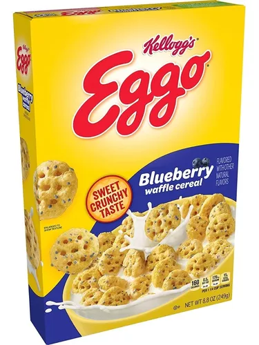 Eggo Mora Azul (waffles) - Cereal Americano (importado)