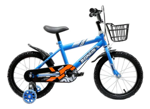 comprar Bicicleta Bonus Super Rodado 16 Con Ruedas Estabilizadoras