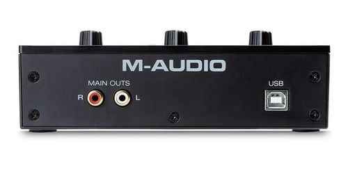 Imagen 2 de 10 de Interfaz De Audio M-audio M-track Solo Pc Usb Para Grabación