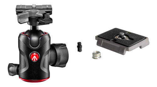 Manfrotto 496 Center Ball Head Kit With 200pl-pro And 200pl