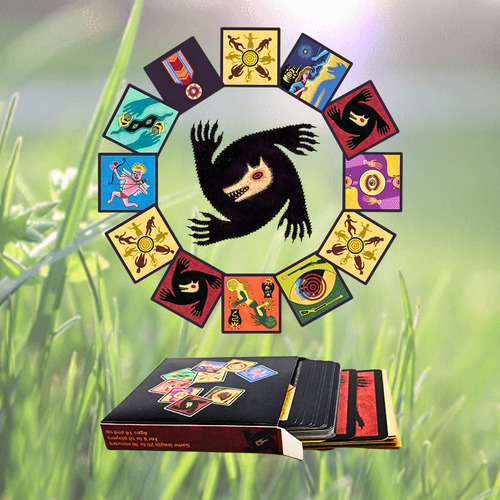 Juego Carta Hombre Lobo Castronegro Instrucciones En Español