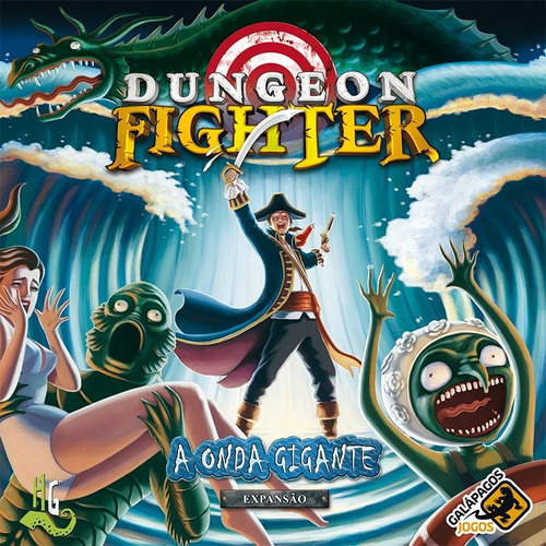 A Onda Gigante - Galápagos Expansão Jogo Dungeon Fighter