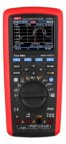 Multímetro De Registro De Datos Rms Verdadero Ut181a