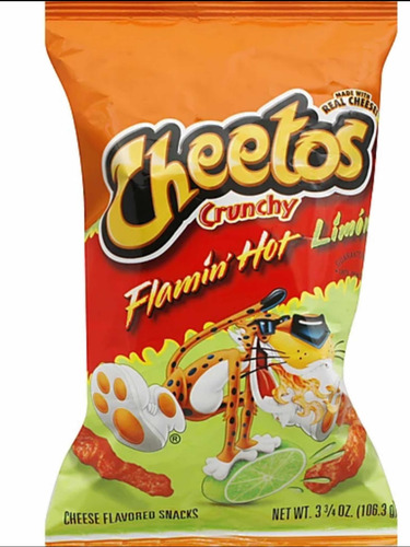 Hot Cheetos Flamin Hot Limón 240 Gr Americanos (2-pack)
