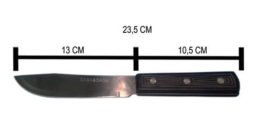 Faca Faquinha Facão De Corte Cozinha Selva Barato