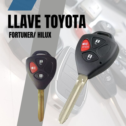 Llaves Programadas Toyota Hilux / Fortuner