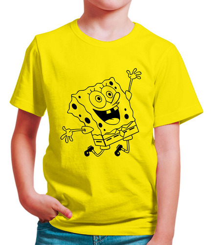 Polo Niño Bob Sponja (d0180 Boleto.store)