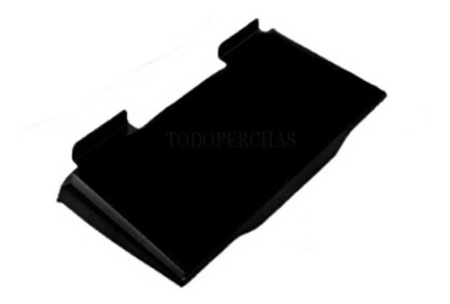 100 Porta Calzado Exhibidor Bandeja Panel Ranurado Negro Eco