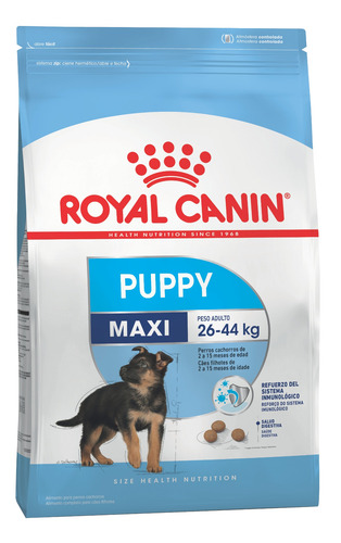 Alimento Royal Canin Size Health Nutrition Maxi Puppy para cão filhote de raça grande sabor mix em sacola de 3kg