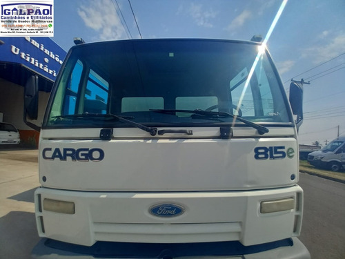 Imagem 5 de 15 de Ford Cargo 815 Baú Carga Seca - (2007)