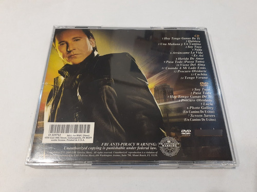 Un Camino De Éxitos, Ricardo Montaner - Cd + Dvd 2008 Usa Ex (Usado)
