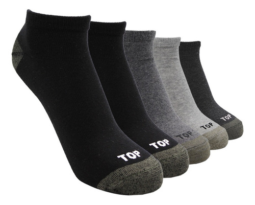 Calcetines Deportivos Tobilleros Cobre Pack 5 C1 Top