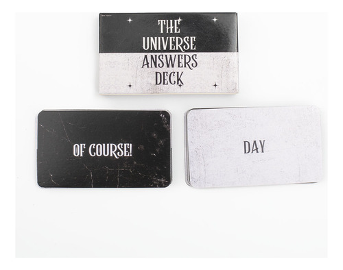 Juego De Cartas Con Palabras Con Mensajes The Universe Answe