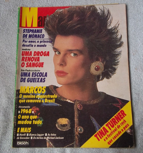 Revista Manchete Nº 1.866 - Janeiro 1988 -stéphanie Mônico