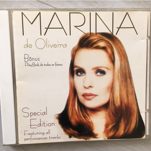 Marina De Oliveira - Special Edition *raro