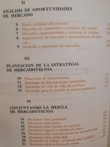 Dirección De Mercadotecnia Análisis, Planeación Y Control