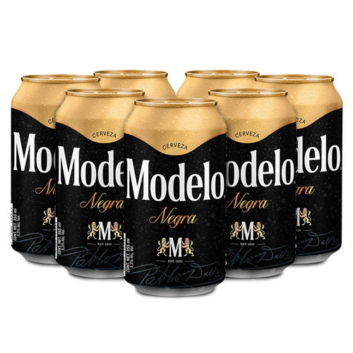 Cerveza Modelo Negra Munich lata 355 mL 24 unidades | MercadoLibre