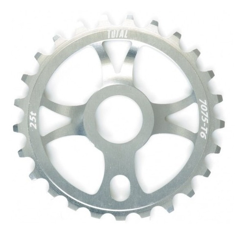 Plato Total Rotary Sprocket plateado 28t Pinta Pedal