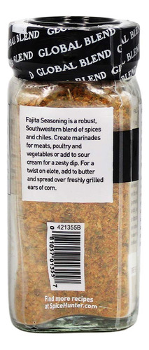 Mezcla De Condimentos Para Fajitas The Spice Hunter, Frasco