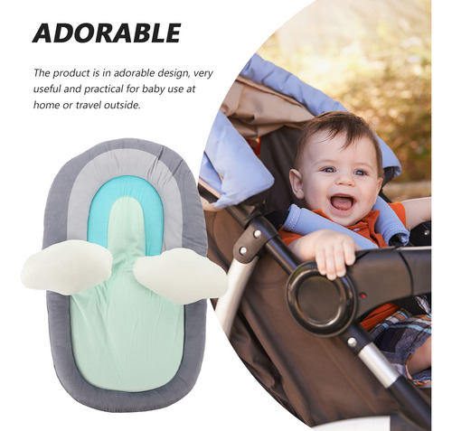Cojín De Asiento Transpirable Para Cochecito De Bebé Safet